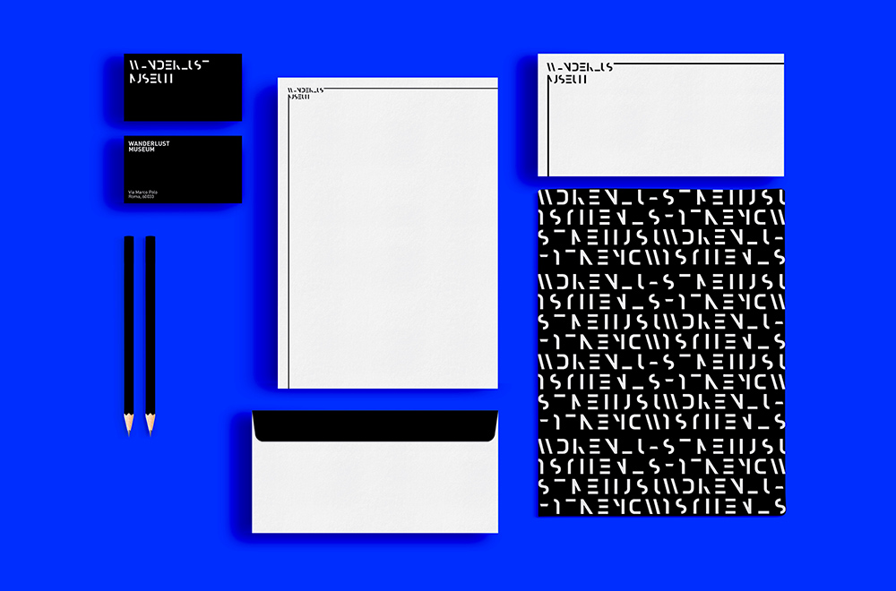 wanderlust museum branf identity